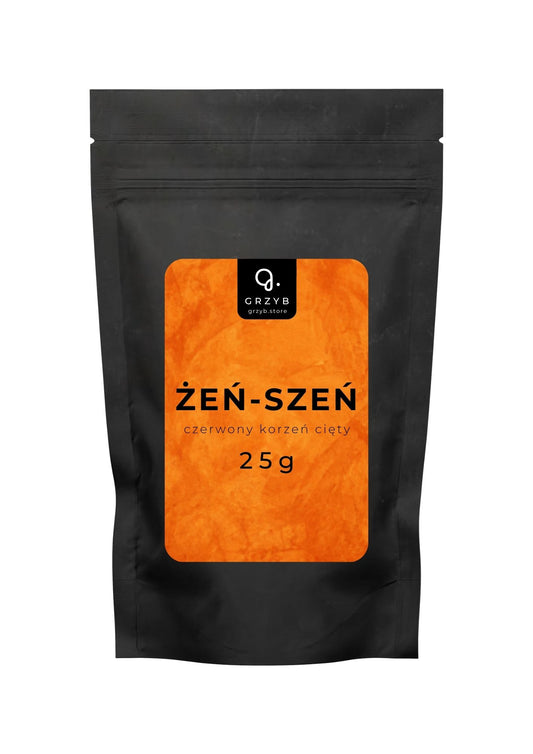 Żeń-szeń czerwony - naturalna moc (korzeń cięty)